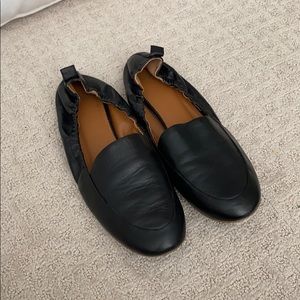 Franco Sarto elastic back loafers